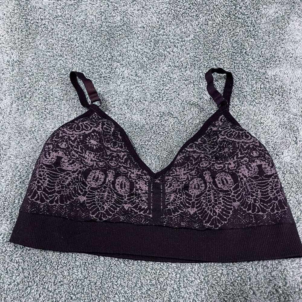 Athleta Size SmallSports Bra Black and Grey